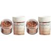 Sugarflair Colours Sugarflair Sugar Crystals Rose Gold, Oro Rosa, Sprinkles Commestibili, Decorazioni di Zucchero per Torte, Cupcake e Biscotti - 40 g (Confezione da 2)