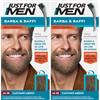 Just For Men Barba & Baffi, Tinta Per Uomo Con Cheratina, Per Una Barba Più Folta, Tintura Senza Ammoniaca, Elimina I Peli Grigi, Con Pettine Applicatore, Colore Castano Medio, M35 (Confezione da 2)