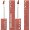 Revlon ColorStay Limitless Matte Liquid Lipstick, Rossetto Liquido Opaco, Arricchito con Triplo Acido Ialuronico, Formula 100% Vegana, Ultra Resistente, 002 Poster Child (Confezione da 2)