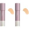 Neve Cosmetics fondotinta in stick con spugna integrata Star System coprente, adatto a pelli da secche a miste| Medium Warm (Confezione da 2)