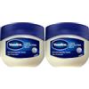 Vaseline Original Protecting Jelly con gelatina di petrolio per pelli danneggiate e secche dermatologicamente testata, 100 ml, 1 pezzo (Confezione da 2)
