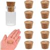 INCREWAY 100pcs tappo conico, tappo di bottiglia in legno conico, tappo in sughero naturale per bottiglie di vetro