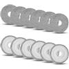 HoHumoca 12 Panni per Dreame L10s Ultra Gen 2/L10s Ultra Gen 3,L20/L40 Ultra AE,L40s Pro Ultra/L50 Pro Ultra,X30/X40/X50 Ultra,X40/X50 Master,L10s Pro/L10 Prime,Mova E30 Ultra /P50 Pro Ultra/V50 Ultra Complete