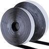 faburo 2pcs [8 M] banda adesivo, nastri adesivi banda nastro Scratch Hook Loop autoadesivo per cornici installazione, 20 mm x 8 m nero