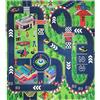 JTMM Kid tappeto per macchinine, 27.5 * 31.5 in Kids Carpet Playmat, ideale per giocare con macchine e giocattoli