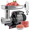 Reber Tritacarne Elettrico N.8 450W per Macinare Carne e Preparare Salsicce