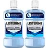 LISTERINE Advanced Nightly Reset gusto delicato (500 ml), collutorio per la reminalizzazione dello smalto dei denti, combatte le tracce del giorno durante la notte e pulisce in profondità