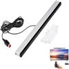 SEASJHBAY Barra Sensore Wii USB 2M, Sensor Bar Infrarossi per Wii e Wii U