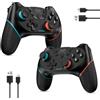 Reddening Controller Switch 2 per Switch/Switch 2/Switch Lite/Switch OLED, controller Switch con doppia vibrazione, controller con giroscopio a 6 assi, joystick Hall, Wake-Up, Turbo