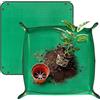 Feruchun Tappetino per Rinvaso di Piante 100 x 100cm (verde)