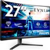 PHILIPS Monitor Philips Gaming 27 Pollici Curvo WQHD VA 240Hz 0.5ms Adaptive Sync HDR400