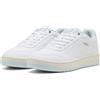 PUMA Court Classy, Scarpe da Ginnastica Donna, Vetro Mare Bianco Argento, 37 EU