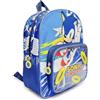 CERDÁ LIFE'S LITTLE MOMENTS Zaino per bambini Sonic - zaino scolastico per bambini e bambine con spallacci regolabili, per scuola, asilo e viaggi