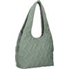 Zwei CLEO CL100 - Borsa shopper da donna, 9 litri, in nylon leggero, stile casual, imbottita con cerniera e scomparti interni, realizzata in nylon riciclato
