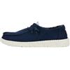 HEYDUDE Hey Dude - Wendy Canvas - Scarpe Donna Slip-On Sneakers - Mocassini, Navy, 43