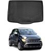 OMAC Gomma Vasca Baule Compatibile con FIAT 500L 2012-2023 TPE Nero