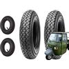 Generico KIT COPPIA 2 PNEUMATICI GOMME DEESTONE D810 4.50-10 8PR M+S GOMME PER APE PIAGGIO MP501/MP601 X TRASPORTO LEGGERO