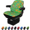 Binbir Trend Coprisedile universale resistente per trattori mobili senza poggiatesta, coprisedile per carrelli elevatori, motivo camuflage, 8 colori (Impertex verde camuflage)