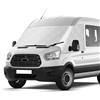 ZWPARTS Copertura per parabrezza compatibile con Ford Transit MK8/MK9 2014-2026 | Argentato Anteriore Parasole per Finestrino, Blocca I Raggi UV, Protegge da Vento e Intemperie, Mantiene Il Veicolo Fresco