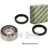 SNR R166.00 Kit cuscinetto ruota | Compatibile con: CITROËN 2 CV, DYANE, MEHARI