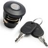 Luotahric Serratura Tappo serbatoio carburante con 2 chiavi 5899119 /per Uno Panda Kasten 126p Elegant Cinquecento 46576969