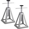 NAIZY Cavalletto Parcheggio Cavalletti Veicoli Supporti Regolabili Altezza 28-43 cm Accessori Roulotte Fino A 1000 kg Portata per Auto, Caravan, Camper, Rimorchi, 2 Pezzi