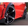 FLY DESIGN 2 estensioni parafango per BMW E36 COUPE, listello del passaruota, protezione per parafango in ABS, parafango Flares