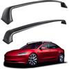 PYwuetuu Barre portatutto trasversali Premium compatibili per Tesla Model 3/Y 2017-2024, Barre da tetto ad alto carico per box auto e portabiciclette