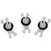 AHPDLDSF [Replacement] 30 Pezzi Parte Superiore del Tetto grondaia Modanatura Clip di Fissaggio for BMW E46 51138204858 Auto Tetto Fibbie Clip in plastica Accessori Auto