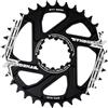DUANSIYU Corone per Bicicletta Bici MTB Mountain Bike 30T/32T/34T/36T/38T Corona for Bicicletta(3mm Offset Black 34T)