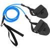 DIYEAH Cintura da Nuoto per Allenamento 40 Lb Blu, Corda TPR