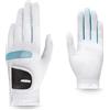 Zpengtai Guanti Golf 1 paio di guanti da golf donna in tessuto traspirante antiscivolo protettivi indossare a mano accessorio(White,19)