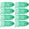 Toyvian 8 Pezzi Tasche Resistente Cava Chiusa a Pieghevole e Rete estremità Verde in Nailon Design 8 Palle per Biliardo per Tavoli da Snooker e Biliardo Cinese Pratica
