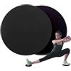 Generico Core Sliders 2PCS Strength - Dischi da pavimento per esercizi di allenament | Cursori Per Il Fitness Attrezzature Per Il Fitness Per Moquette O Pavimenti In Legno, Allenamenti Per Addominali, Esercizi Di