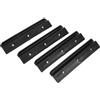 POPETPOP 4 Pezzi Gancio per Sedile Barca Clip, Supporto Sedile Kayak, Set, Pp Nero, Installazione Facile, Fissaggio Sicuro, per Kayak e Barche Gonfiabili, per attività Acquatiche