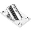 Toyvian Supporto per Asta da Yacht, Supporto per Canna, Acciaio Inossidabile, Argento, Semplice Installazione, Antiruggine, per Yacht e Gommoni
