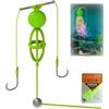 Yfjyxen Free Bottom Up Feeder Basket Fishing System Anti Twist Bait Rig Floating