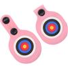 JUMPLAWN 2 Pezzi Cuscinetto per Piede Arco in Gomma Rosa per Protezione Arco Ricurvo Facile Installazione Compatibile Vari Modelli All'aperto