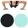 Ejoyous Dischi Scivolanti per Core Training, Slider Gliding Discs 2PZ per | Cuscinetto Scorrevole a Doppia Faccia, Attrezzatura Fitness Portatile per Addominali e Pilates, Utilizzabile su Moquette e