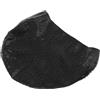 FRCOLOR Cuffia da Nuoto in Silicone e Flessibile Design Gocce D'acqua Unica, Cappello da Piscina Nero per Uomo e Donna