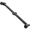 Generic Rod Buzzer Rod, 2 Testa 3 Testa Rack di Pesca per Morsi di Pesca Allarme Stick Resto Supporto in Lega di Alluminio