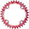 DUANSIYU Corone per Bicicletta 104BCD Rotondo Ovale Stretto Largo Corona MTB Mountain Bike Bicicletta 30T 32T 34T 36T 38T Guarnitura Piastra Dente Parti(34T,Round Red)