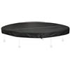 Crabop Springboardust - Copertura impermeabile Oxford 210D, colore: Nero