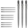 Mission Darts Mission R2.5 Rapid RVX - Punte per freccette con punta in acciaio, 30/40 mm, 3 colori, 40 mm, colore: Argento