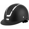 Faticenic Casco da Equitazione per Bambini, Casco da Equitazione Resistente agli Urti con Visiera per Circonferenza della Testa di 48-52 cm per Bambini