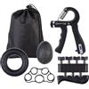 Speeron Set hand trainer 6 pezzi Speeron con hand grip regolabile con contatore e custodia