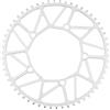 DUANSIYU Corone per Bicicletta Bicicletta Pieghevole Denti Larghi Stretti 130BCD Corona 46 48 50 52 56 58T Pignone Guarnitura Bici in Lega di Alluminio(58T Silver)