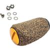 EfforPrac per daiwa Baitcast Reel Maniglia Manopola Sughero Legno Gomma Grip per