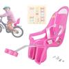 Generico Seggiolino per bambola, seggiolino per bambola per bici per bambini o per | Peluche per per bambini Bambole di peluche Peluche per animali di peluche per bambini per equit