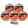 Arapaima Beitia 2500 Balines Norica Pointed 4,5 mm/.177 5 lattine 500 (Arapaima Beitia Pack)